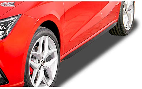RDX Minigonne Laterali Ibiza 6F Slim, RDSL500074, nero lucido, lato gonne, Quantitativo 1 (set: sinistra & destra)