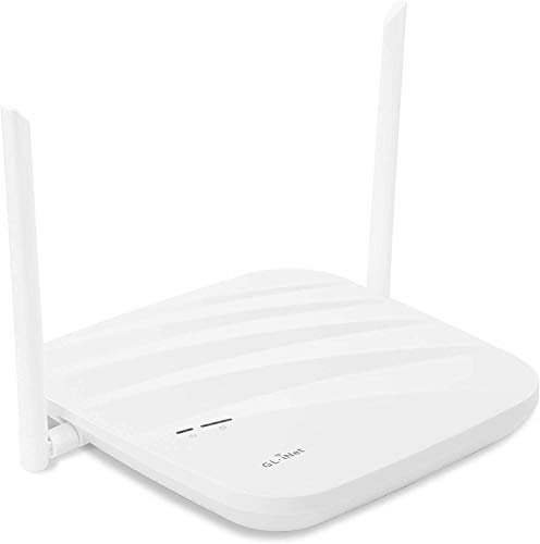 GL.iNet GL-AP1300-LTE(Cirrus) Gigabit Ceiling Wireless Access Point | Dual Band AC1300 | 4G LTE Modem | MU-MIMO | Cloud Remote Management | OpenWrt/LEDE | PoE Powered (EC25-E)