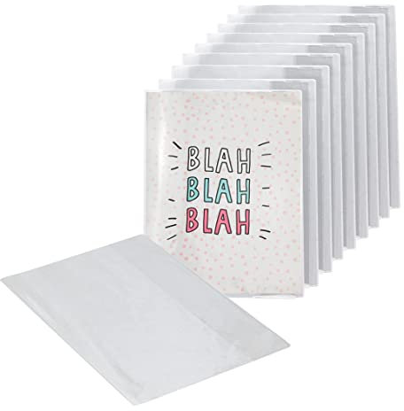EXERZ B5 Heftumschlag, 0 Stück, transparent, wasserabweisend, 1 zum Hineinschlüpfen, Schutzhüllen für Notebook, PVC-Hülle (B5 x 10)