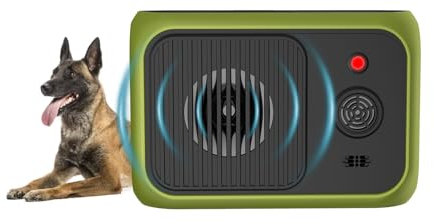 Antibell für Hunde,Ultraschall Hunde Anti Bellen Gerät,2 Einstellbare Frequenz Automatisches Anti Bellen Gerät,Wiederaufladbares Antibell für Kleine Mittel Große Hunde,Sicher Hundebellen Stoppen