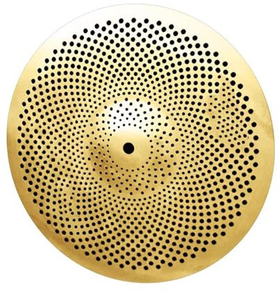 12 Zoll Splash-Becken Golden Low Volume Becken Für Schlagzeug Für Üben Trommelbecken