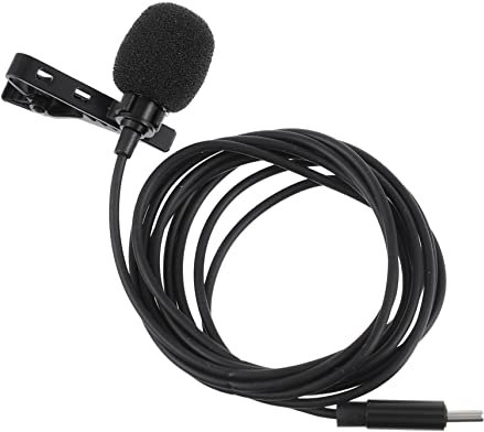Warmhm Type-c Lavalier Mikrofon Für Smartphones Hochauflösendes USB-c Mikrophon Mit Rauschreduzierender Klarer Klangaufnahme Kompatibel Für Videoaufnahme Und Telefonieren