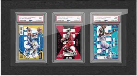 Quadri di carte assortiti, cornice compatibile con PSA, CGC e tag Slabs, cornice per carte da collezione, espositore in acrilico per scrivania e parete, carte da collezione, carte sportive, carte da