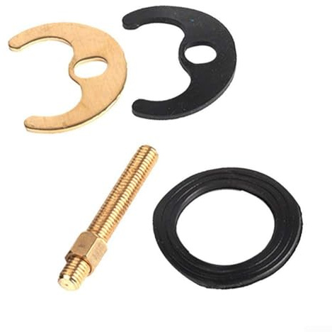Kit di montaggio per rubinetto monoblocco con piastra di supporto, 4 pezzi, per soluzioni di riparazione del lavello della cucina