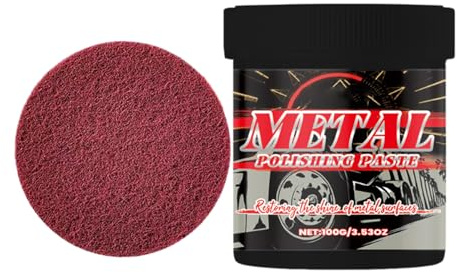 Pasta lucidante cromata per auto | Lucidatura cromata e detergente per auto | Pasta per la manutenzione | Per camion SUV moto barche paraurti decorativi