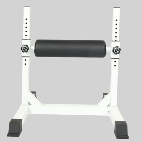 Soporte multifunción para sentadillas con estiramiento asistido, 12 ajustes de altura para entrenamiento de fuerza en el gimnasio en casa