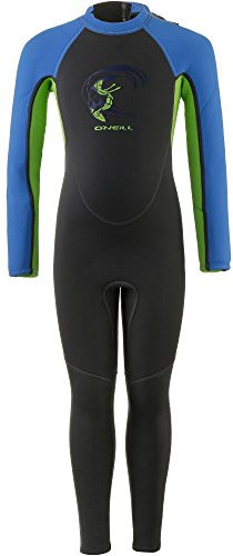O'Neill Toddler Reactor 2mm Back Zip Wetsuit Graphite/Dayglo/Blue 4868