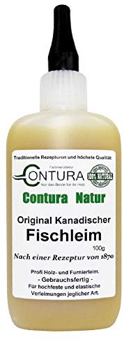 Contura 100g Fischleim Tischler Holzleim Leim Furnierleim Knochenleim Kaltleim Kleber