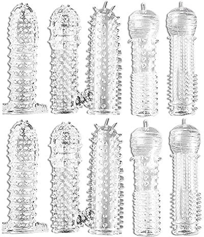 10 stück Sexy G-Punkt-Spike-Kondom speziell geformtes leidenschaftliche erotische Produkte für Erwachsene