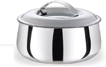 Nobel Stainless Steel Hot, Cold & Fresh Food Insulated Casserole Double Wall Warmer (2.1 Litre)