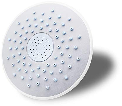 SHUAISHUAI 19cm / 7.52in Ronde ABS Silicone Fils De Caoutchouc Design Pluie Douche Type Haut Sprinkler, Utilisé for La Salle De Douche Plafond Robinet D'arrosage, 1 Pcs