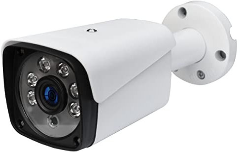 Nano Box 5MP CCTV Bullet Camera AHD Add-On Security Cam, 6x Array LED 40M Night Vision, BNC Connector, Addon Camera for 5MP Surveillance Systems