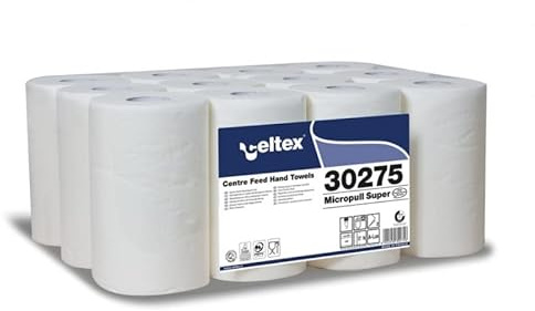 CELTEX Bobine essuie-Mains à dévidage Central 45M Lot de 12 30275F