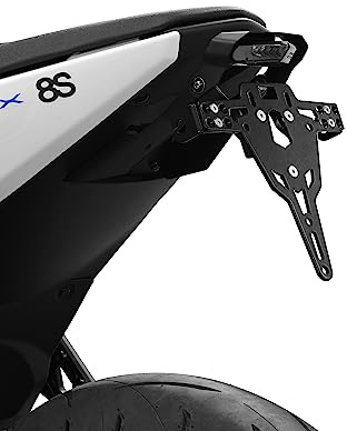 ZIEGER Pro registreringsskylthållare bakre konvertering kompatibel med: Suzuki GSX-8S