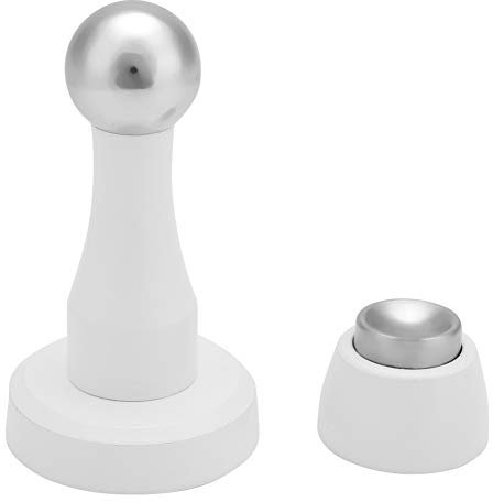 Door Stoppers Magnetic Door Stop, White Door Stopper, Magnetic Door Stoppers, Door Holder Keep Door Open, No Drilling Door Stop, Wall Floor Mounting Door Stoppers