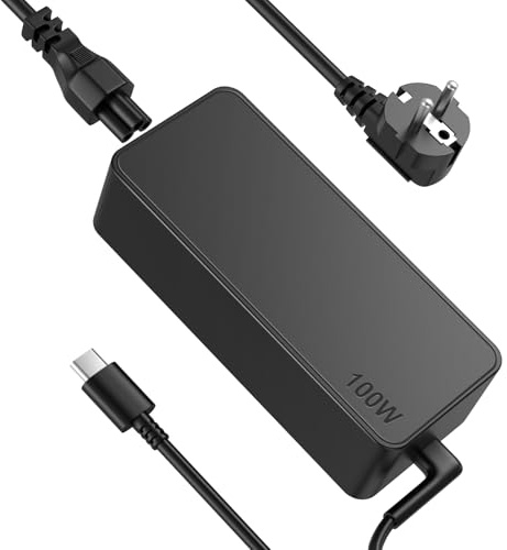 Universal 100W USB C-laddare - Nätadapter för HP Spectre, Lenovo ThinkPad/Yoga, MacBook Pro/Air, Huawei MateBook Pro, Xiaomi Air, ASUS, Acer, Chromebook