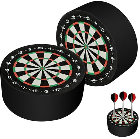 xolear 2 stycken mjuk Dart Holder, Dart Holder 100 x 40 mm, bärbar, lämplig för mjuka dart och med stålnålar, för hemmabruk och klubb, det är en trevlig present
