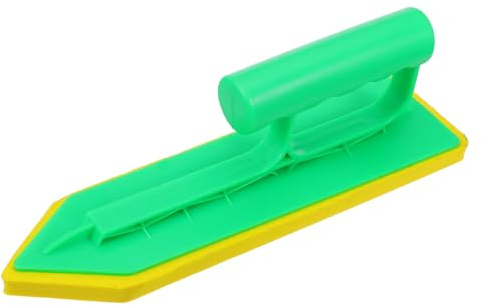 Kisangel Esponja Pequeña para Lechada de Baldosas con Mango Ergonómico, Herramienta de Mosaico para Relleno de Juntas en Instalaciones de Cocina y Baño, Material Plástico y Esponja