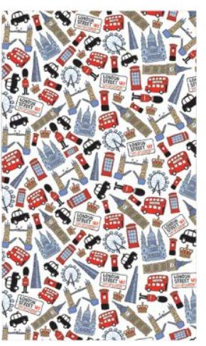 Elgate Lovable London Geschirrtuch, 100 % Baumwolle