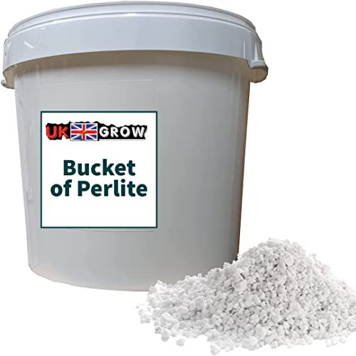 UK GROW 20L Perlite Bucket P35 3-5mm 20L Bucket of Perlite potting compost (20L)