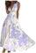 Robe Fleurie Femme Longue Tailleur Mariage Cérémonie Chic Et Élégante Soirée Été Violet 3XL