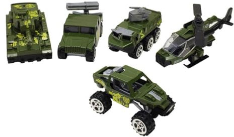 Toyvian 5st Spielzeugauto Mini-Auto- Lustiges Autospielzeug Green