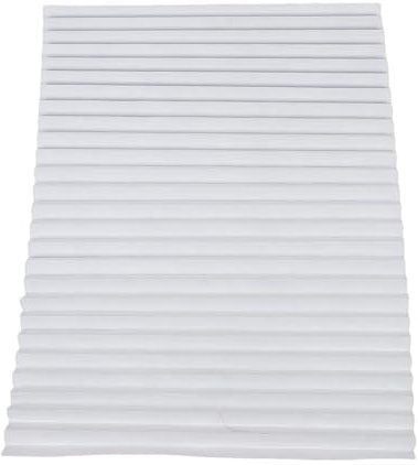 Tbest RV Blackout - Persiane per finestre, con chiusura a contatto, materiale non tessuto, 60 x 150 cm (WHITE)