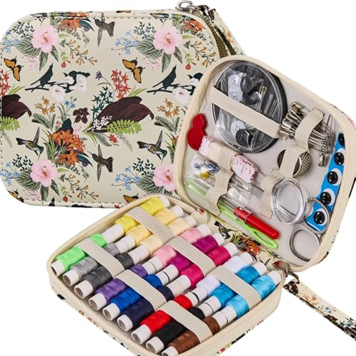 Travel Printing Basic Sewing Set for Adults UK