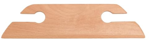 Hoite Kleines Abgeschrägtes Inkle-Webschiffchen Aus Holz, Handgefertigtes Strickwebstuhl-Werkzeugschiffchen Zum Weben Von DIY-Bastelzubehör (trapezförmig)