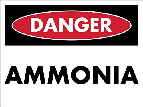 Pericolo Ammoniaca Cartello Di Avvertimento Cartelli Metallo Cartello Decorativo Poster Metal Per Bagno Ristorante Bar Pub Garage S