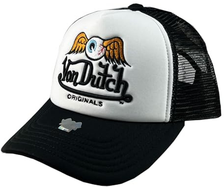 Von Dutch Cappellino camionista, bianco