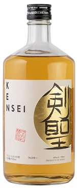 Kiyokawa Kensei Blended Japanese Whisky 70cl (40% ABV) - Expertly Blended, Japan's first farm to bottle distillery, 100% made in Japan Whisky, Craft