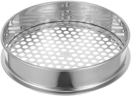 SUPVOX Tamiz De Redondos para Jardinería Tamiz De Tierra De Inoxidable Colador De Tierra para Suelo Herramienta De Malla para Compost y Bonsái