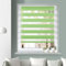 Grandekor Doppelrollo Klemmfix ohne Bohren Grün 80x120cm(Stoffbreite 76cm) Fenster Rollos für innen Klemmrollos Duo Rollos für Fenster ohne Bohren mit Bohren Privatschutz UV-Schutz Zebrarollo