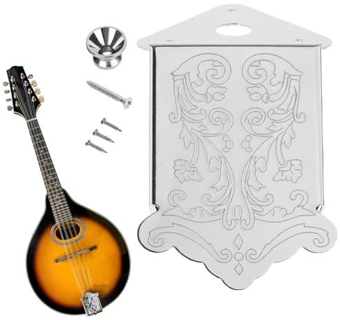 Mandolin Lanyard Cover - Mandolin Lanyard med 8 Strängar Med Spänne Och Skruvar, Musikinstrumentdelar - Lämplig för Nybörjare Festival Utomhusföreställningar Klassrum Ljud