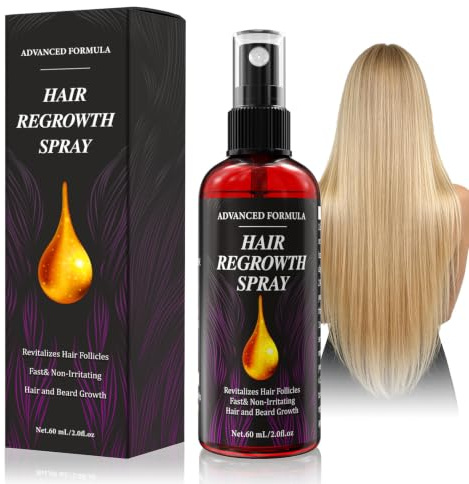 AMAINKI-Huile de Ricin&Huile de Romarin pour,Sérum Cheveux Croissance,60ml