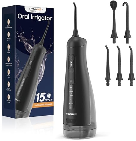 Medcodes Irrigador Bucal Portatil, Profesional Irrigador Dental Inalámbrico