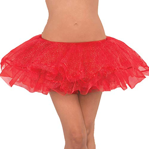 Yummy Bee Tutu Skirts for Women - Halloween Tutu Skirt - Tulle Tu Tu - Size 8 10 12 14 Adult Puffy Layered RARA Ballet (Red)