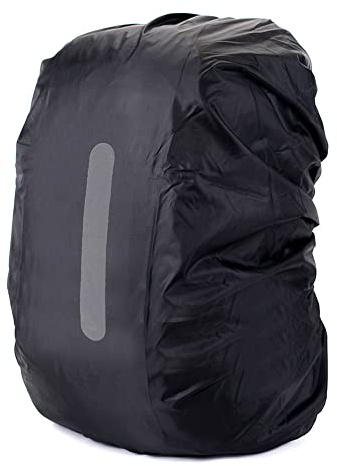 HYCOPROT Housse de Sac à Dos Réfléchissante 8-80L Étanche Anti-Poussière Résistante à Abrasion Housse de Pluie pour Randonnée Camping Tourisme Cyclisme Protection Universelle pour Sac à Dos Idéale