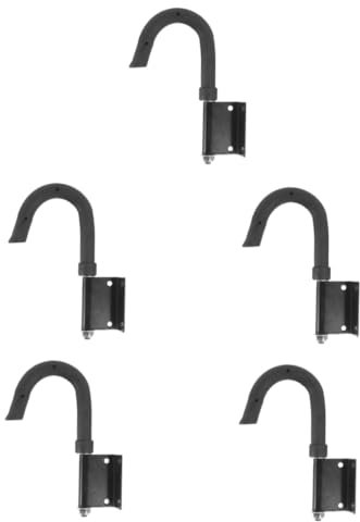 HOMSFOU 5piezas Gancho Para Escalera Extensible De Tejado Soporte Resistente Para Escaleras De Exterior y Áticos Accesorio De Duradero Para Seguridad y Estabilidad Usos Diversos