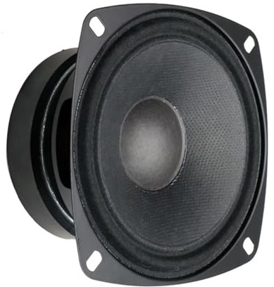 High Power 4 Sound Driver Woofer with Reinforced Construction and Anti-Elstanance Rubber Surround Design Power Bookshelf Driver