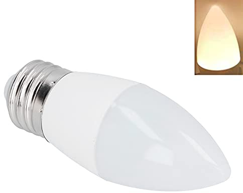 Spacnana Lampadina con Sensore, Lampadine LED E26/E27 da 5W con Controllo della Luce in PVC, Luce a Induzione Bianca Calda da 500LM per Soffitti e Corridoi Interni