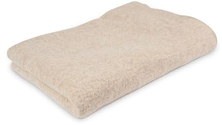 Ehrenkind® Walkdecke | Wolldecke Schurwolle | Babydecke | Kuscheldecke | Bio-Wolle & Bio-Baumwolle | Outdoor Decke | Beige 90x110cm