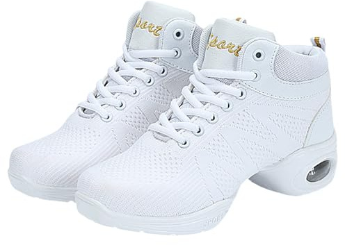 Yummsion Zapatillas De Baile Moderno,Zapatillas De Baile Malla para Mujer,Zapatos De Baile Jazz para Mujer,CóModo,Absorbe El Sudor,Ideal para Danza,Yoga,Correr O Tenis