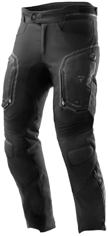 REBELHORN Borg II Pantaloni da Moto Uomo | Tessile | Protezioni per Ginocchia e Fianchi Livello 2 | Membrana HydraShield PRO in&out | Pannelli di Ventilazione