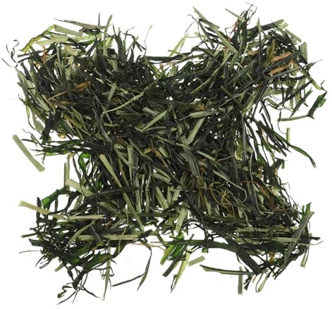 Angoily Foin d'orge Naturel pour Lapins et Petits Animaux – Friandises Riches en Fibres 300 G – Alimentation Saine pour Chinchillas, Cobayes et Hamsters – Nourriture Naturelle Foin