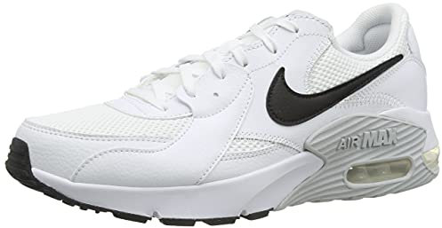NIKE Unisex Kids Air Max Excee Sneaker, White Black, 6.5 UK