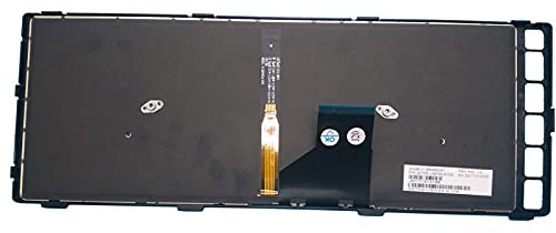 RTDPART Laptop-Tastatur für Gigabyte für Aorus X3 Plus V3 V4 V6 V6 V7 / X3 Plus R7 13.9 'deutsch gr mit schwarzem Rahmen und farbenfrohe Backlit