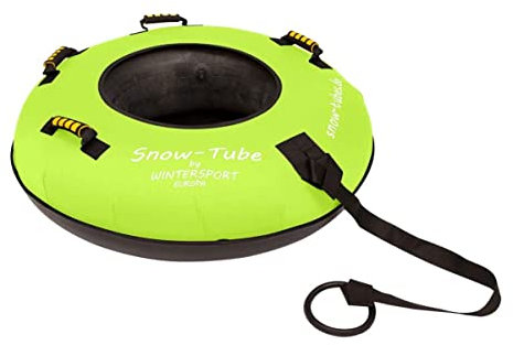 SkinStar Cross Profi Snow Tube Ø75cm Green Schlitten Bob Rodel Reifen Schneereifen Rutschreifen