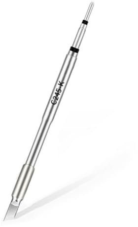 Pointe de Fer à Souder Universelle en Alliage et Cuivre C245 Remplacement de Embouts de Fer à Souder pour la Station de Soudage JBC(245-K)